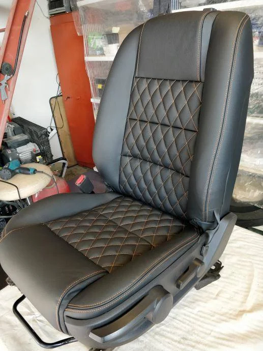 Seats and leather interiors